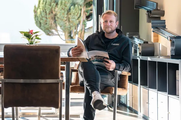 Portraet von Markus Weber, Filialleiter Wangen im Allgäu